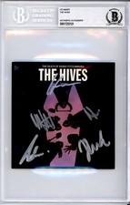 SIGNED FULL BAND The Hives Death Of Randy CD Photo AUTOGRAPHED BAS Beckett COA