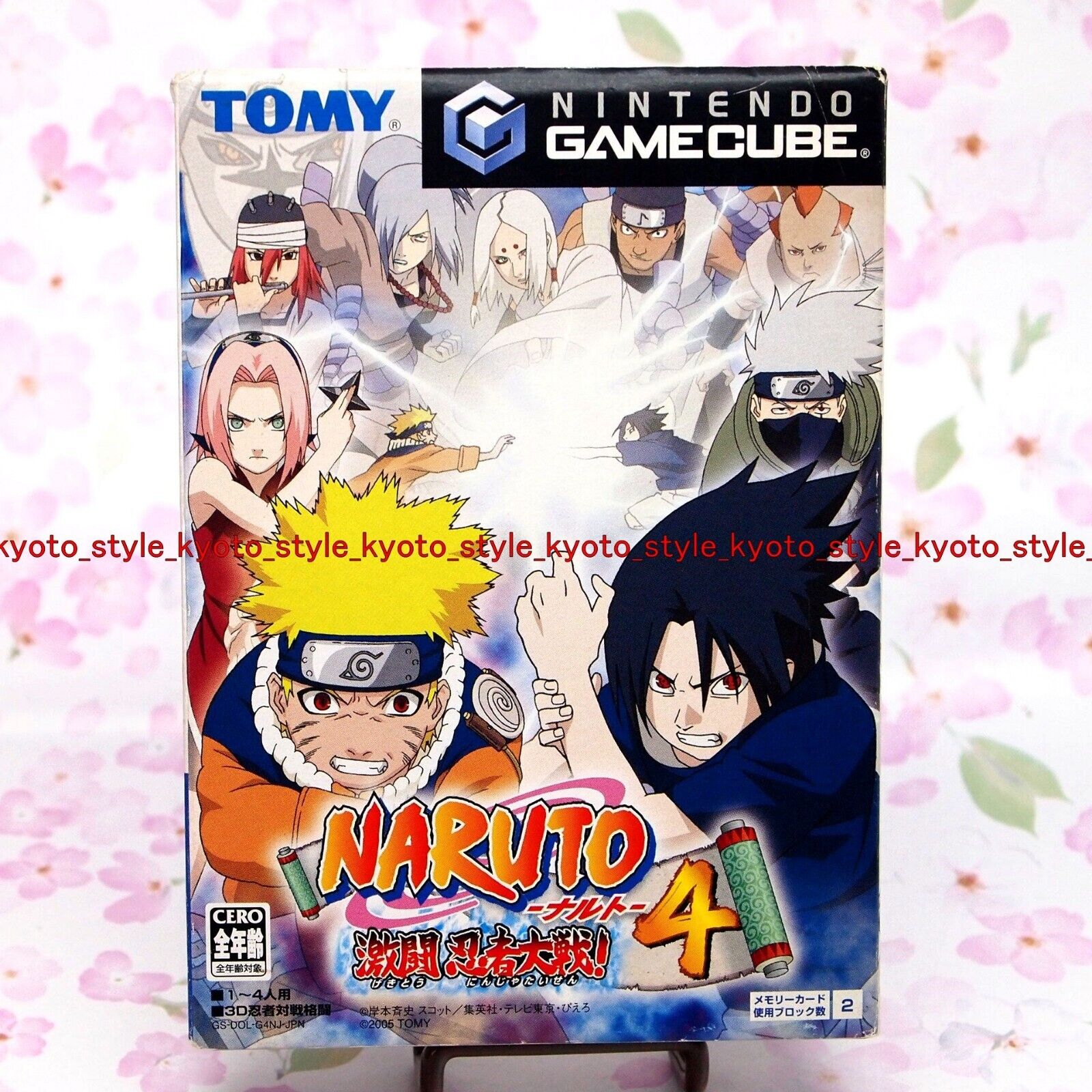 GameCube - Naruto: Gekitou Ninja Taisen! 4 - Iruka Umino - The Models  Resource