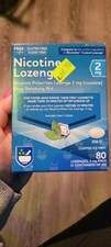 Nicorette Coated Nicotine Lozenges 4mg Ice Mint - 80 Count