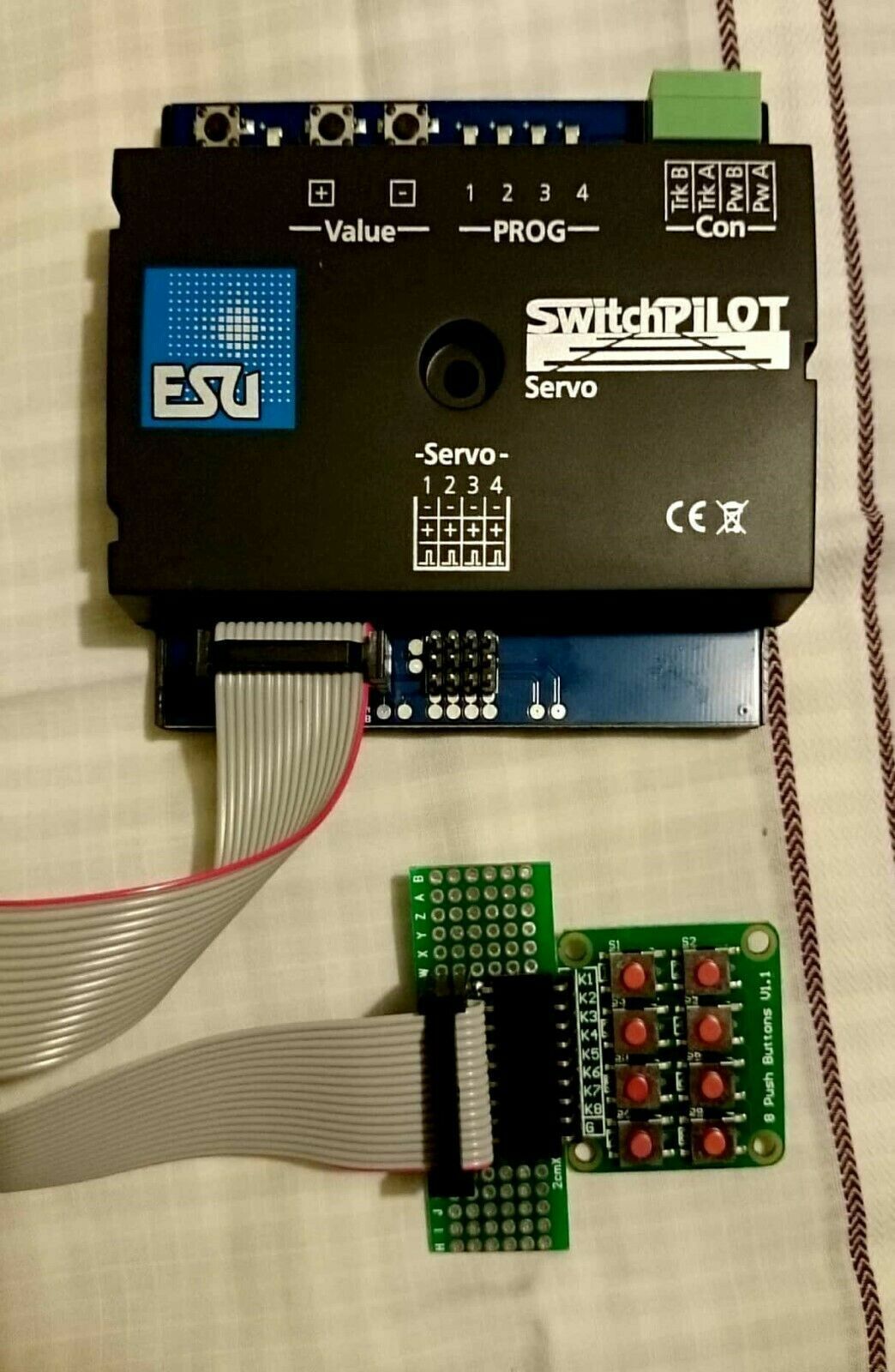 Analoger Adapter für ESU 51822 Switchpilot Servo zum Testen Selten