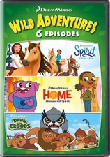 DreamWorks 6 Wild Adventures [DVD] NEW