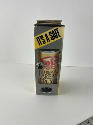 It's  a Safe California Hide Away Can Foix French Bread Cumbs 1980s Bank