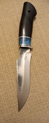Knife hunting cutting tourist  steel X12MF forged Knife ''wolf''