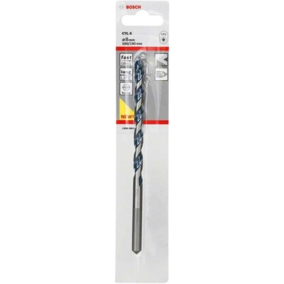 Bosch Professional 1x CYL-5 Betonbohrer (für Beton, Ø 8 x 150 mm, Robust Line