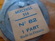 Side Plate Cover for the Mitchell 314 Spinning Reel. Large Lettering. NOS