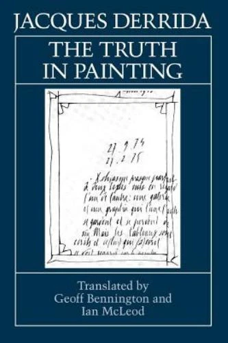 The Truth in Painting Jacques Derrida paperback Used - Good