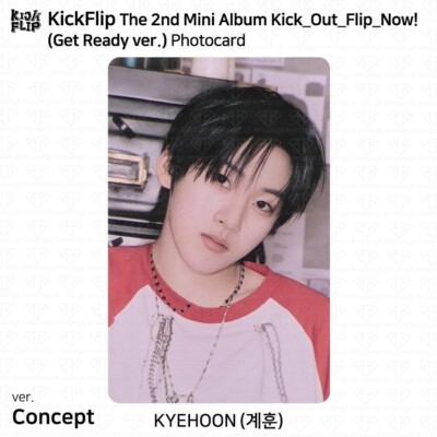 KickFlip The 2nd Mini Album Kick Out, Flip Now! Get Ready ver