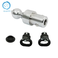 Puck System 2-5/16" Gooseneck Ball & Safety Chain Anchor Kit 60638 For Ram Truck