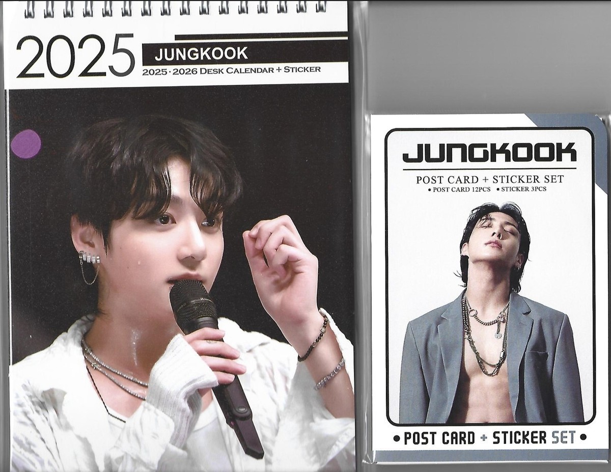 BTS Jungkook Photo (New) Calendar Year 2025 & 2026 +[Post