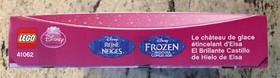 LEGO 41062 Disney Elsa's Sparkling Ice Castle, New In Sealed Box