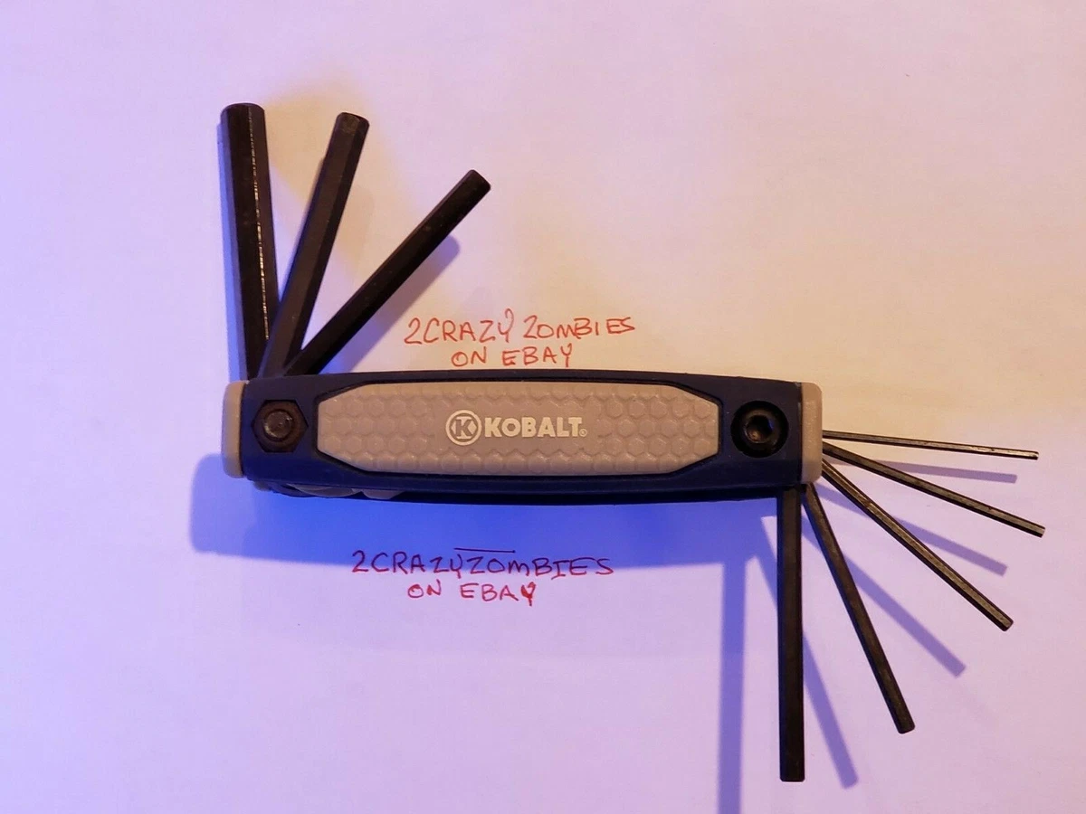 Kobalt Allen Wrench Set Folding 8 Piece Multitool eBay