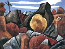 Mountains in Stone, Dogtown : Marsden Hartley : Archival Quality Art Print