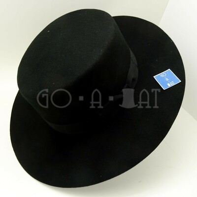 Sun Hat How To Stiffen Felt Hat Brim CLASSIC Wool Felt Women Wide