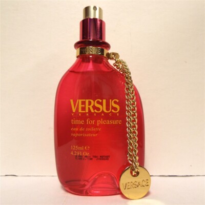 Versus Time For Pleasure by Versace Eau De Toilette Spray 4.2 oz
