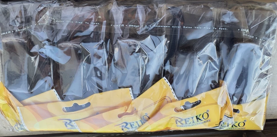 *LOTE de 11* Funda de cuero con clip para cinturón Reiko para teléfono 5,24 X 2,25 X 0,73" Foto 2 de 4