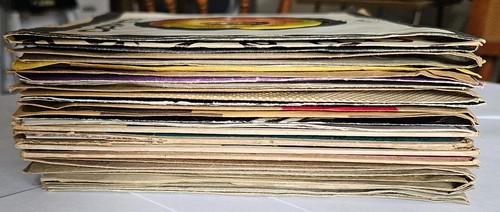7" Records Lot #174: 28 UNTESTED Vintage 45s in Record Company & Picture Sleeves - Picture 23 of 24