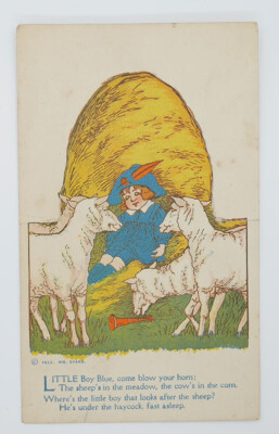 1920's D54 Smith and Seely's Bread Mother Goose Toys Little Boy Blue