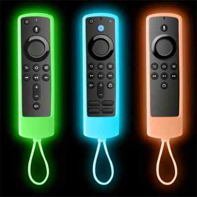 Glow in the Dark Silikon Fernbedienung Cover für Amazon Firestick Alexa Fernbedienung UK kostenlos