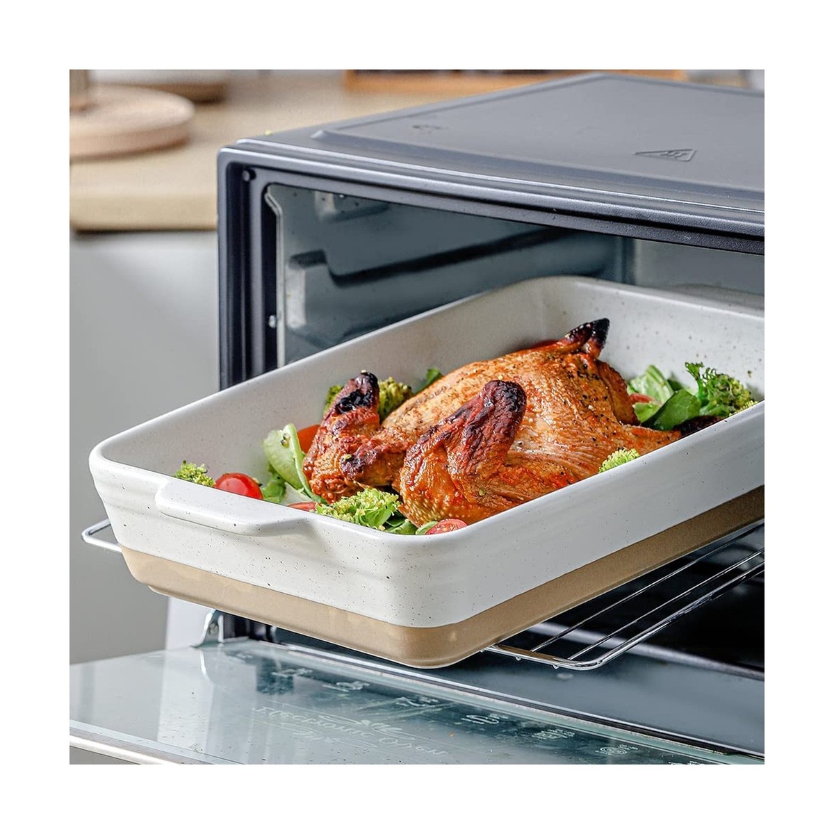HVH Baking Dish Set, 9x13 Baking Dish, Large Casserole Dish Set