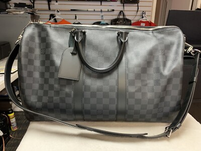 louis vuitton damier graphite duffle bag