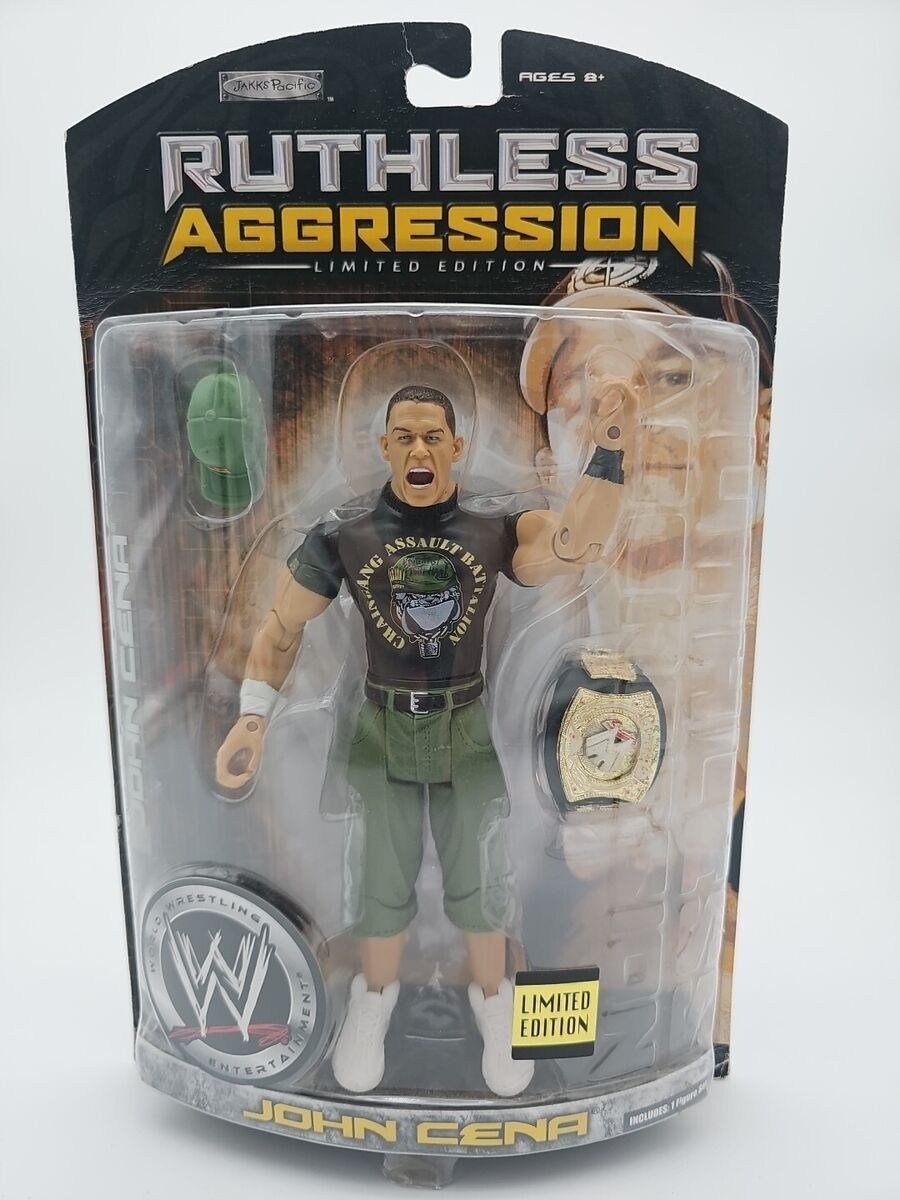 2007 Jakks Pacific WWE Ruthless Aggression John Cena Limited 2007 Jakks Pacific WWE Ruthless Aggression John Cena Limited