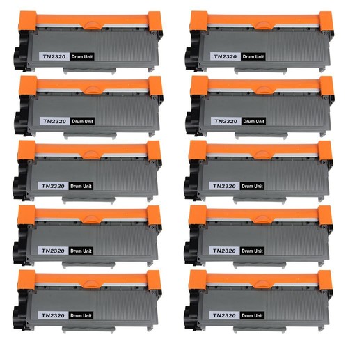 10 Toner Cartridge Compatible With Brother Printer MFCL2720DW MFC