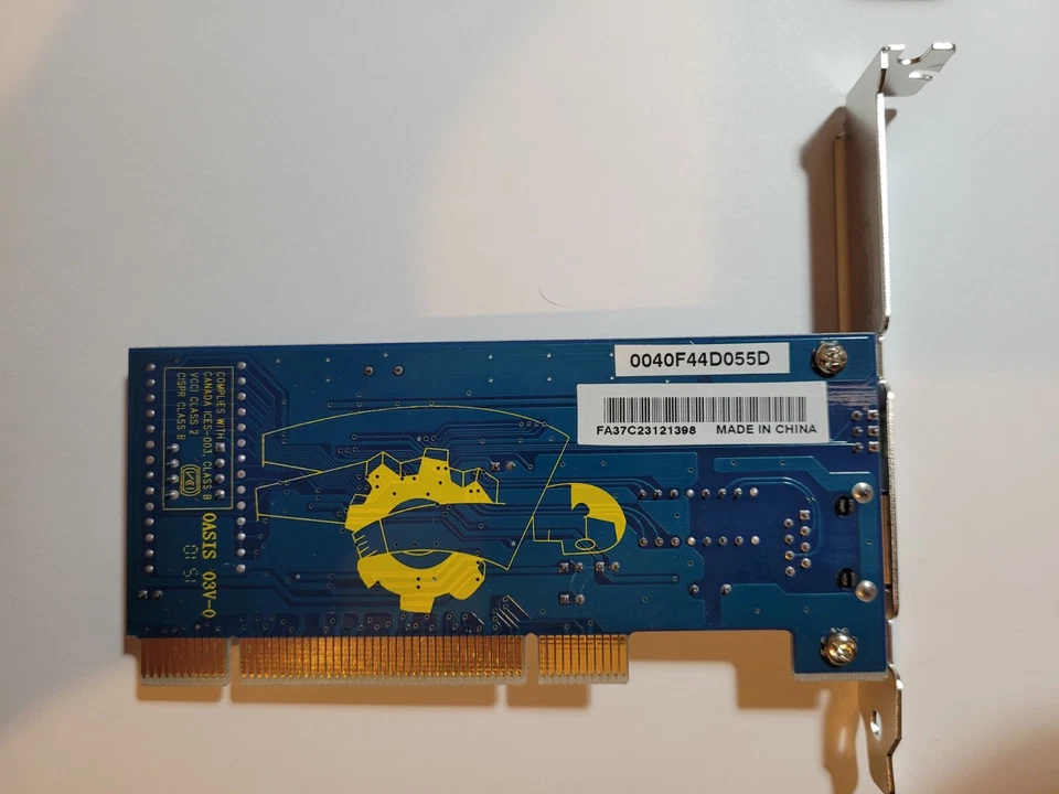 Netgear FA311 Rev C1 - 10/100 PCI Network Interface Adapter Card NIC+Driver Disk - Image 2 of 3