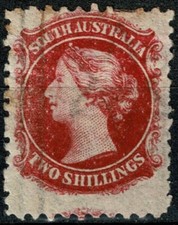 SOUTH AUSTRALIA 1870 Queen Victoria 2/ carmine SG 110  MH? U5764
