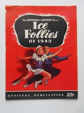 Shipstads Johnson Ice Follies of 1943 Official Program