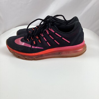 Nike Womens Air Max 2016 806772-006 Black Running Shoes