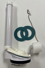 One Piece 2.5 inch Durvati Flush Valve with Buoy Flapper and 2 Extra Seals