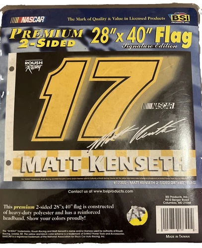 Matt Kenseth NASCAR Flags