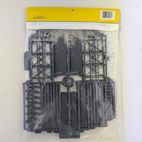 Walthers 933-3820 N Scale Through Plate-Girder Bridge Kit - Picture 2 of 2