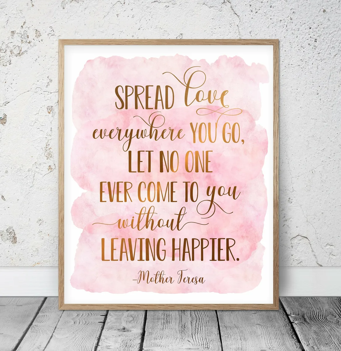 Spread Love Everywhere, Spread love everywhere you go …