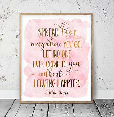 Spread Love Everywhere You Go - Art Print