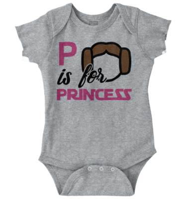 Nerdy Space Princess Adorable Daughter Niece Girls Baby Infant Romper Newborn
