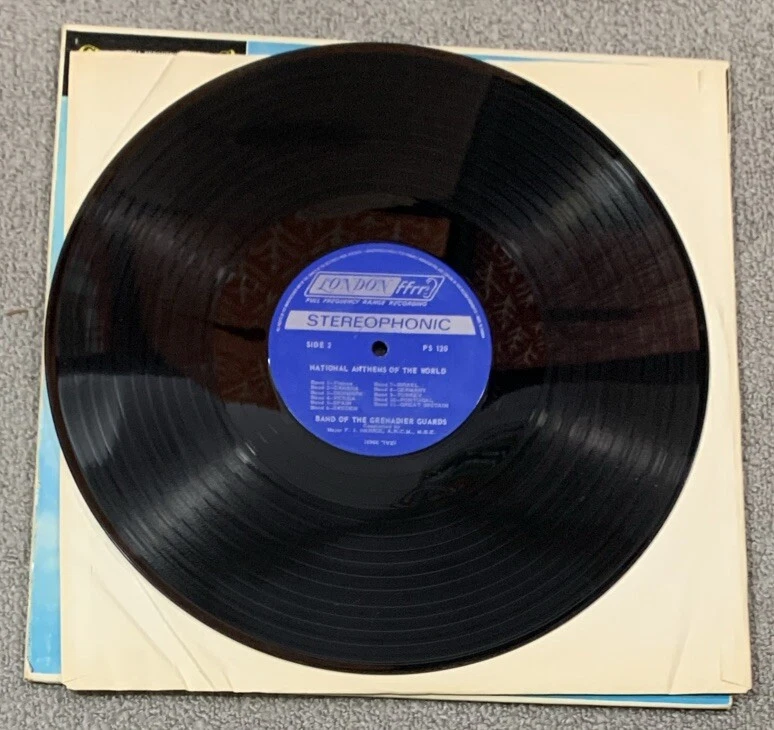 National Anthems Of The World Band Of Grenadier Guards Stereophonic Vinyl LP - Image 3 of 4
