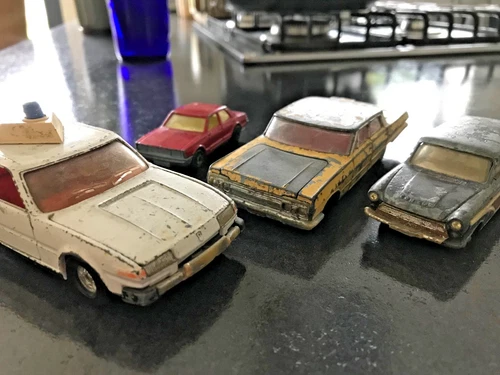 VINTAGE CORGI TOYS DINKEY MATCHBOX CARS FORD CORTINA ROVER SD1 CHEVROLET IMPALA