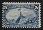 CKStamps: US Stamps Collection Scott#288 5c Mint NH OG Lightly Gum Crease