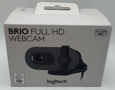 New Logitech BRIO Webcam VU0072