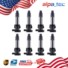 Pack of 8 Ignition Coil For Cadillac XLR STS SRX C1559 UF543 12597745 42597745