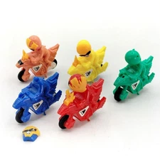Vintage Five Star Ranger Dairanger SD Bike Figure Candy Toy 5 Types As Is