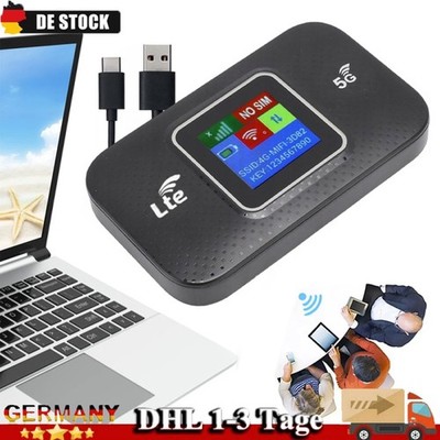 4G LTE Tragbare Mobiler Wireless WLAN Router Hotspot WiFi Modem SIM Karte NEU