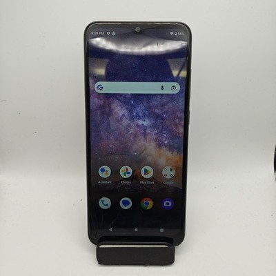 Wiko Voix U616AT Smartphone (Unlocked) - 32GB Gray - CRACKED #2596