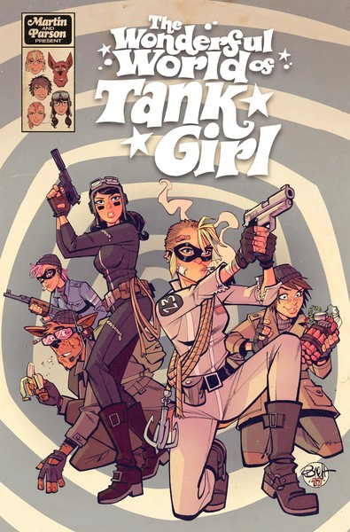 The Wonderful World Of Tank Girl | Alan Martin | Englisch | Buch | Gebunden-image