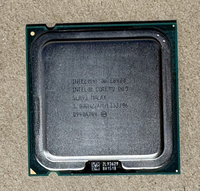 Intel Core 2 Duo E8400 3.0GHz LGA 775 CPU | Untested