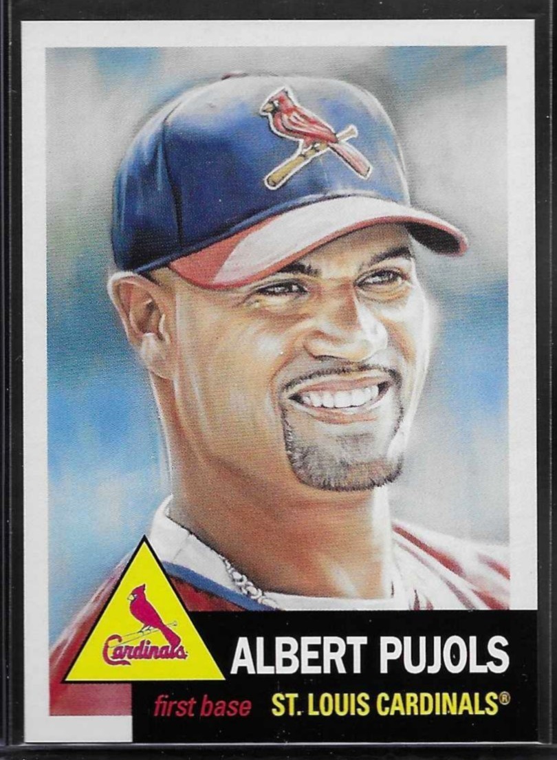 2023 TOPPS LIVING SET # 586 ALBERT PUJOLS St. Louis Cardinals 3,409 Printed c