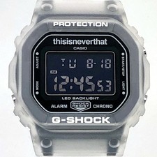 G SHOCK DW 5600TNT 7 thisisneverthat Collaboration White Skeleton Released July