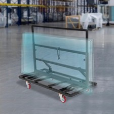 Metal Drywall Cart Dolly 2200 lbs Capacity Steel Panel Trolley for Plywood NEW