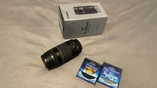 Canon Zoom Lens EF 75-300 mm 4.0-5.6 IS USM Lens **EXCELLENT CONDITION**